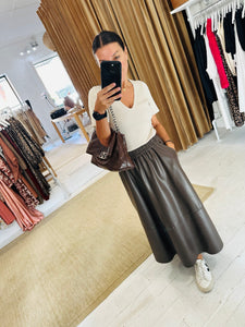 GEMMA SKIRT brunette