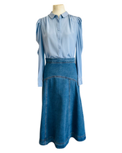 Load image into Gallery viewer, ZOE BLOUSE parisian blue