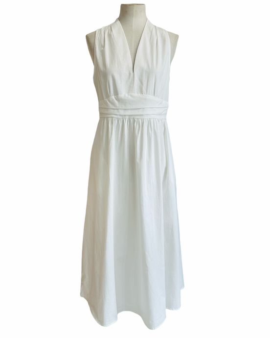 CASSIS DRESS white