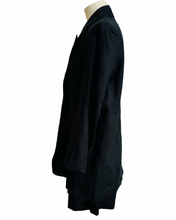 Load image into Gallery viewer, AMARA LINEN JACKET black