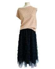 Load image into Gallery viewer, HARLEM TULLE SKIRT black