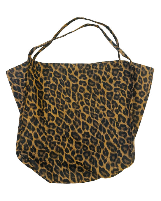 LEOPARD  MARKET TOTE