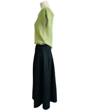 Load image into Gallery viewer, ESK COTTON SKIRT black