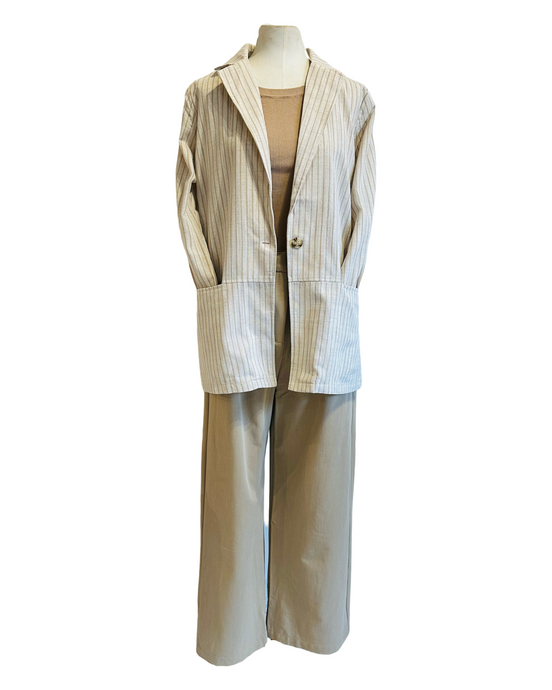 LOVE FROM ITALY LINEN BLAZER