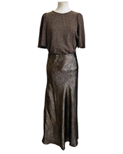 Load image into Gallery viewer, BOOM SKIRT metallic broze