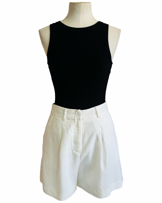 SIENA SHORTS white