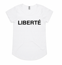 Load image into Gallery viewer, LIBERTE TEE white