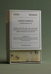 HERB REMEDY BOTANICAL BAR lemon myrtle & macadamia oil