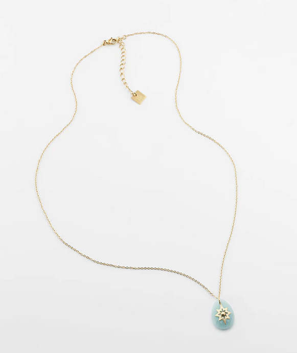 BIJOUX NECKLACE 509 aqua