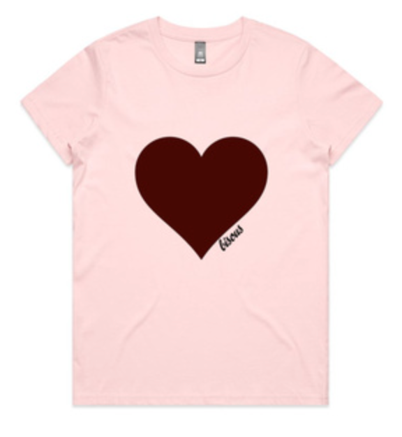 BISOUS TEE pink